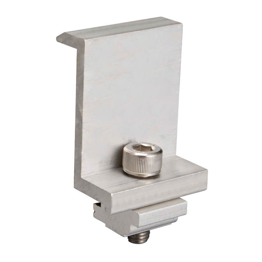 End Clamp 40mm SILVER